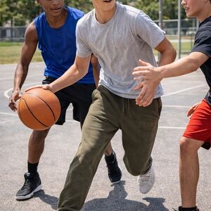 Puma Olive Athletic teens sweatpants s